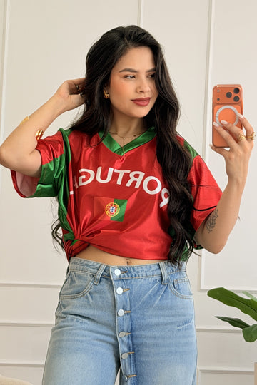T-shirt Portugal oversize
