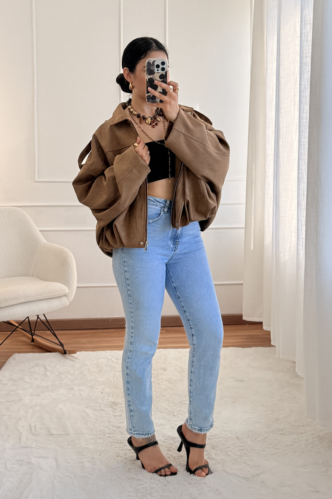 Bomber oversize MOCHY