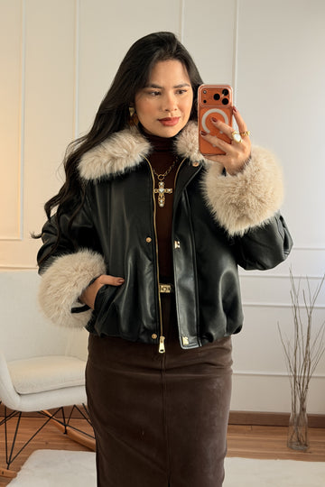 Casaco bomber pelo FLAMMODE