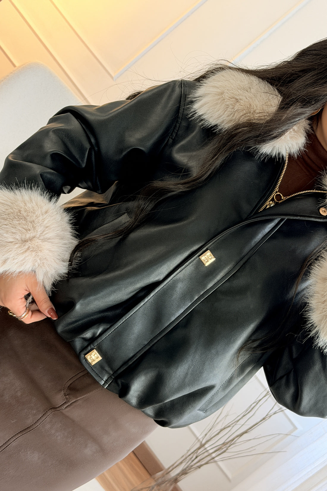 Casaco bomber pelo FLAMMODE