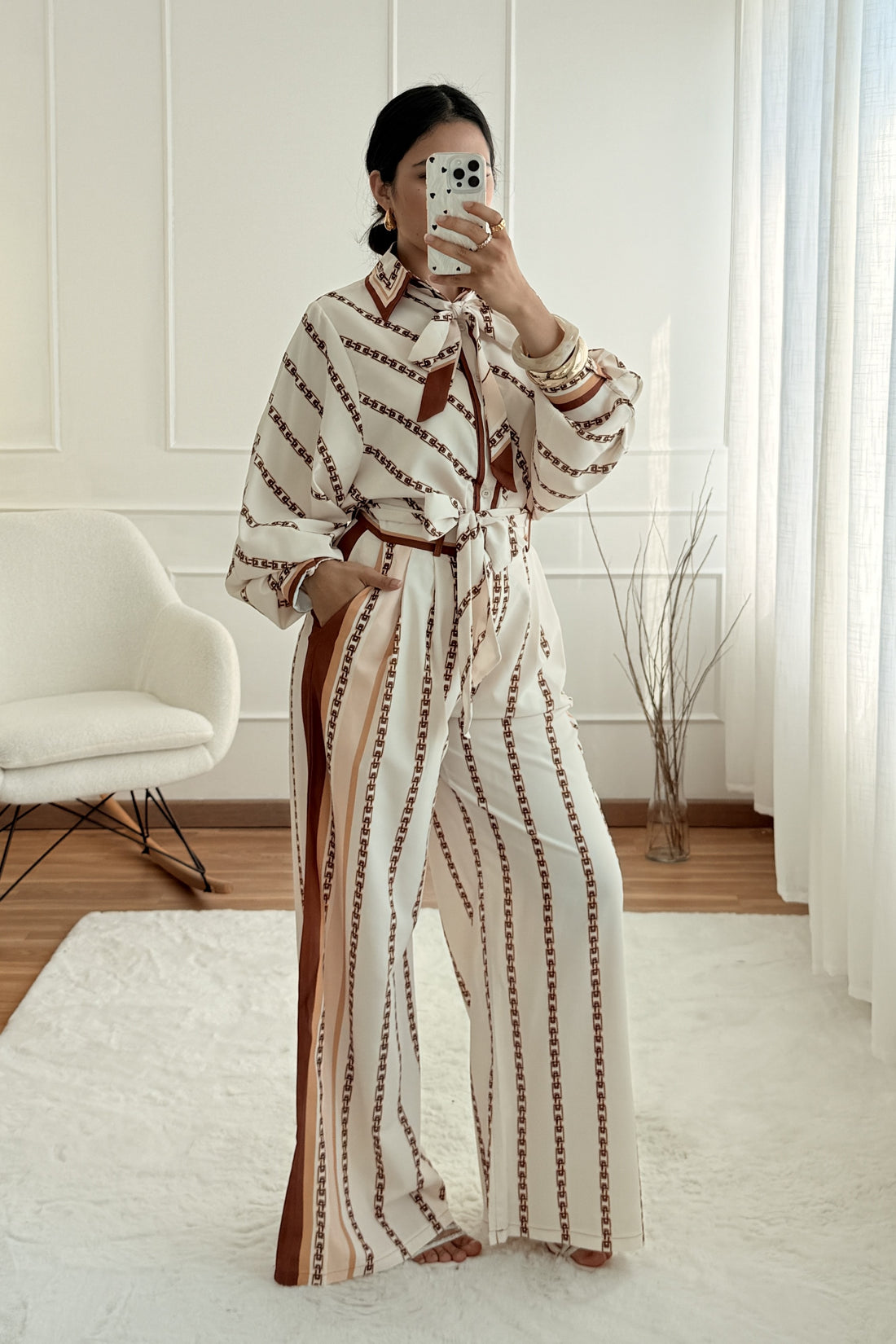 Conjunto elegância e sofisticação