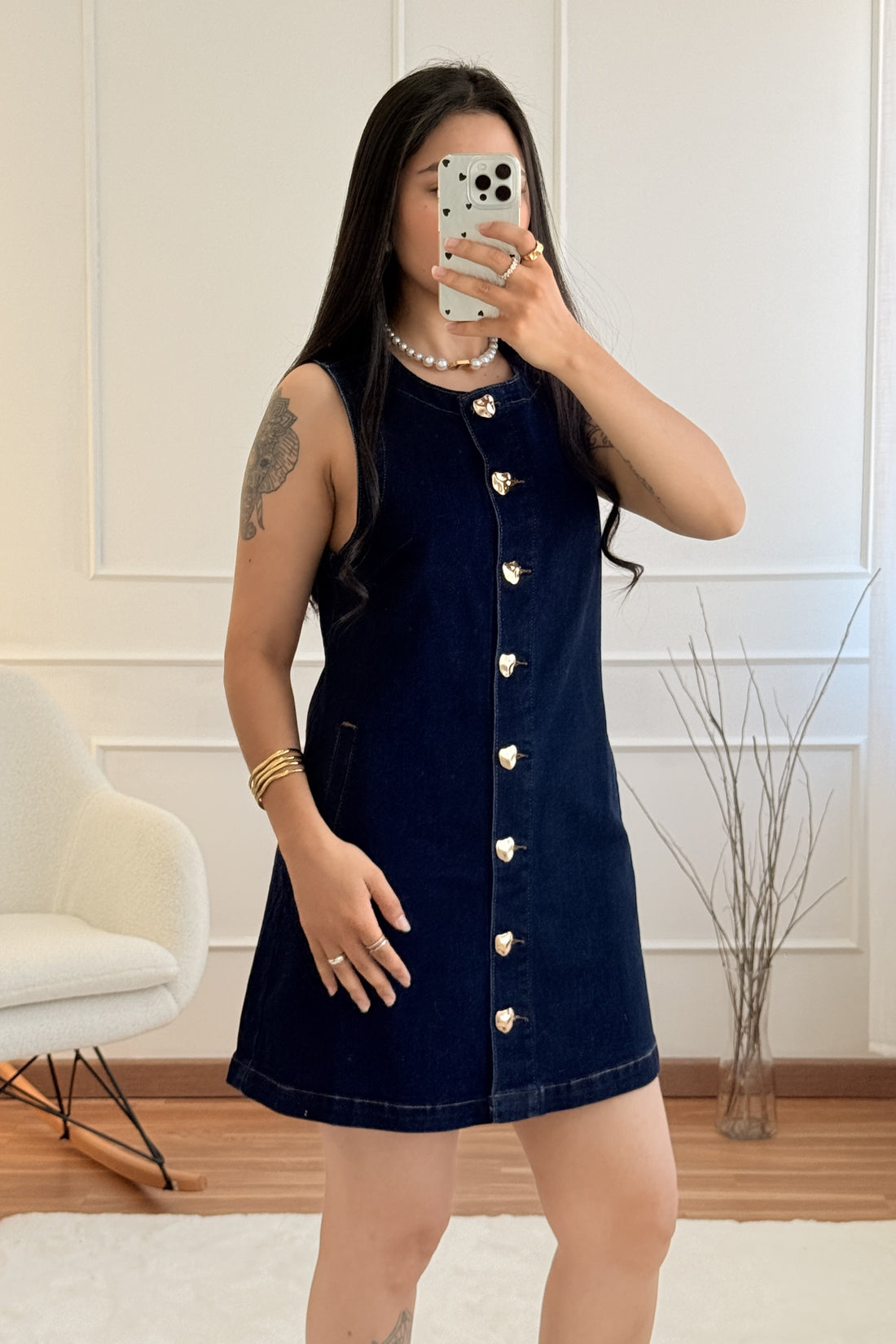 Vestido ganga DROLE DE COPINE