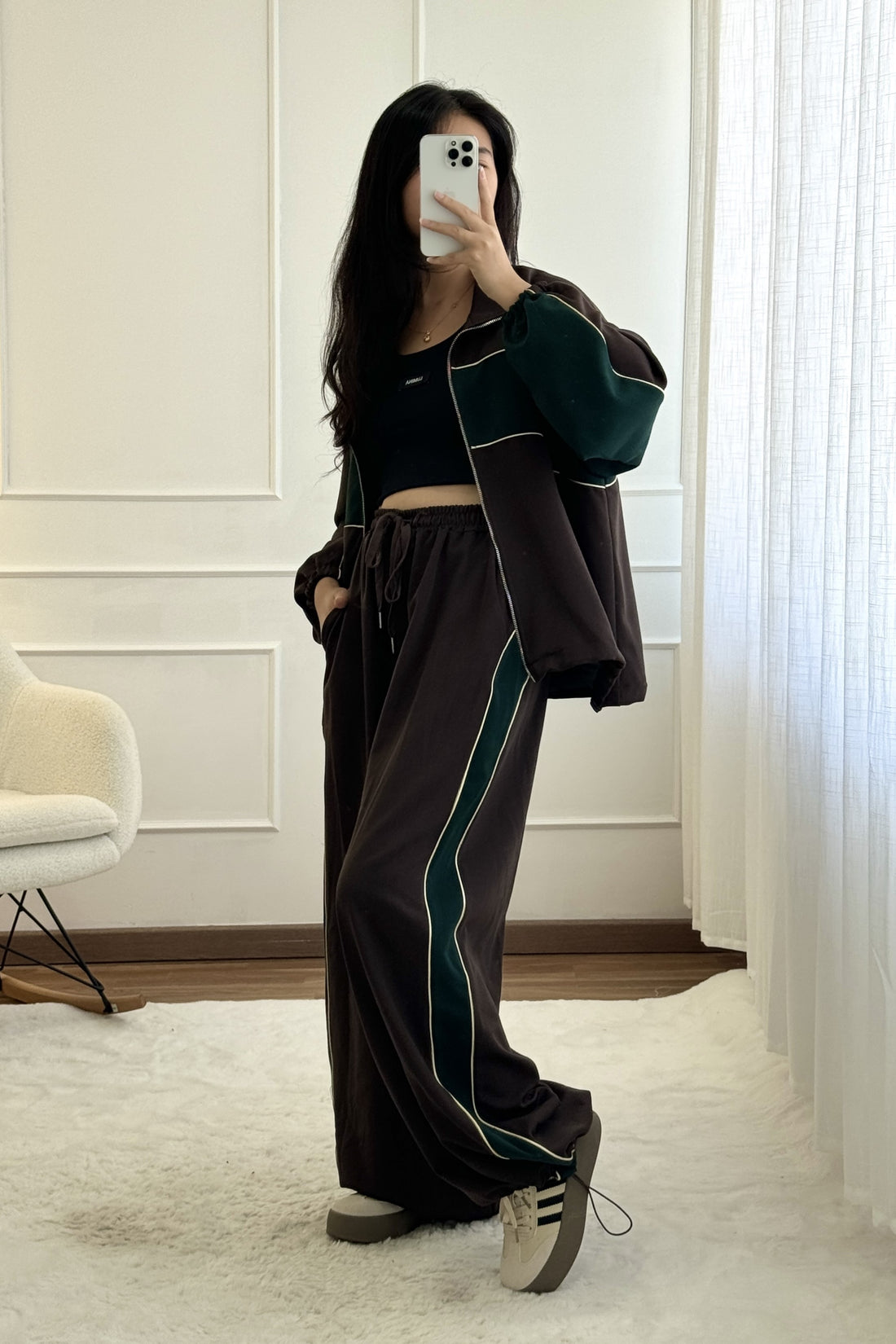 Calça contraste LUMINA