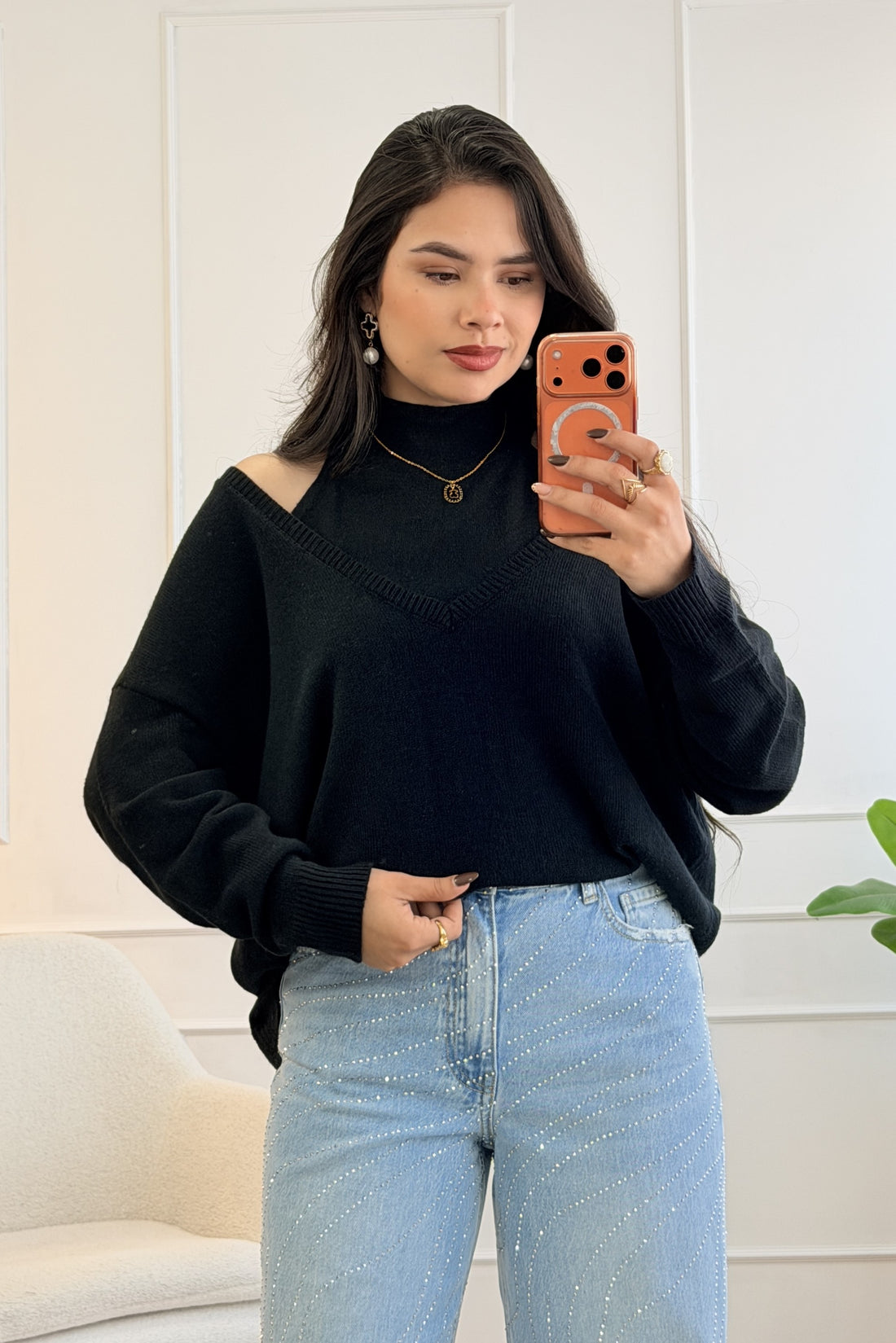 Conjunto de malha de duas peças MOCHY - lavishiochiccamisolaMochy
