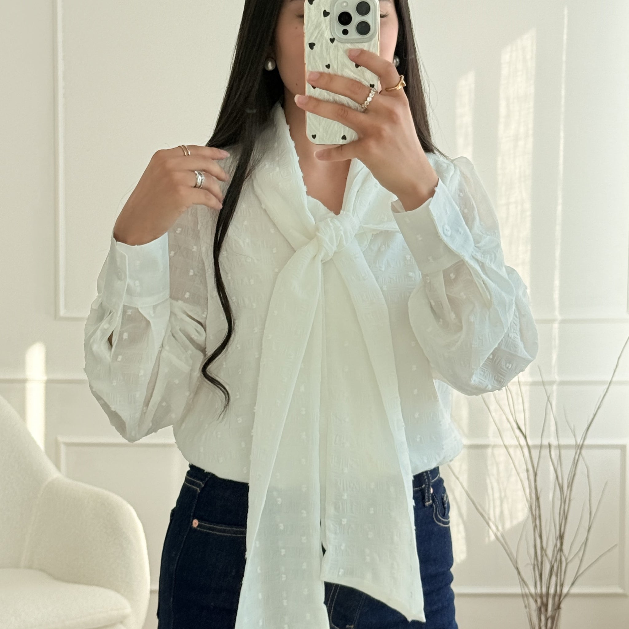 Blusa laço ELLI WHITE