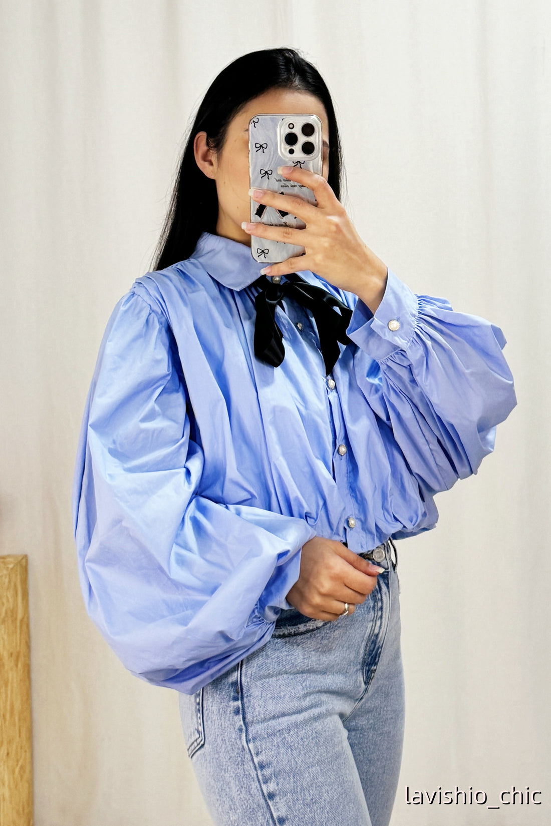 Blusa laço