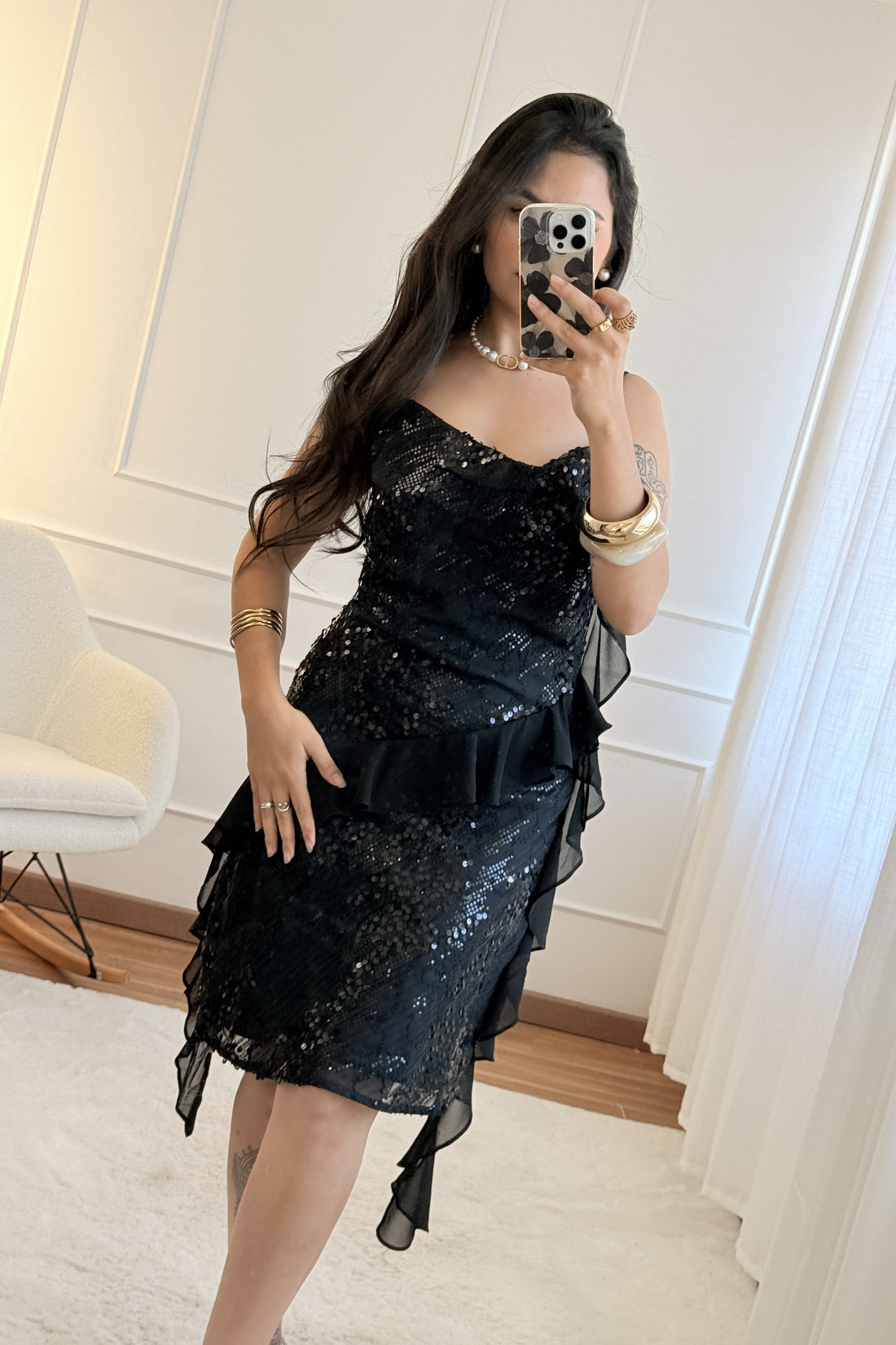 Vestido de lantejoulas