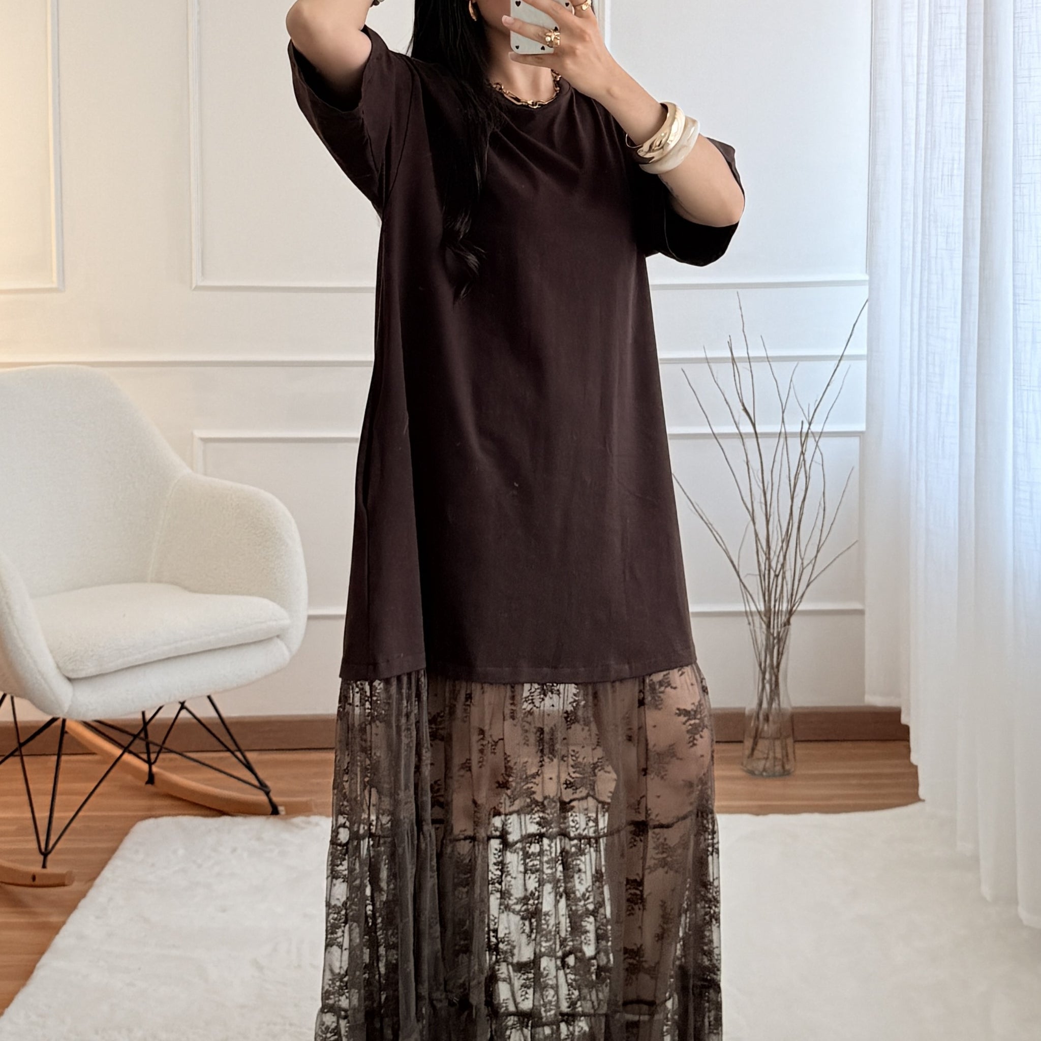 Vestido renda LUMINA