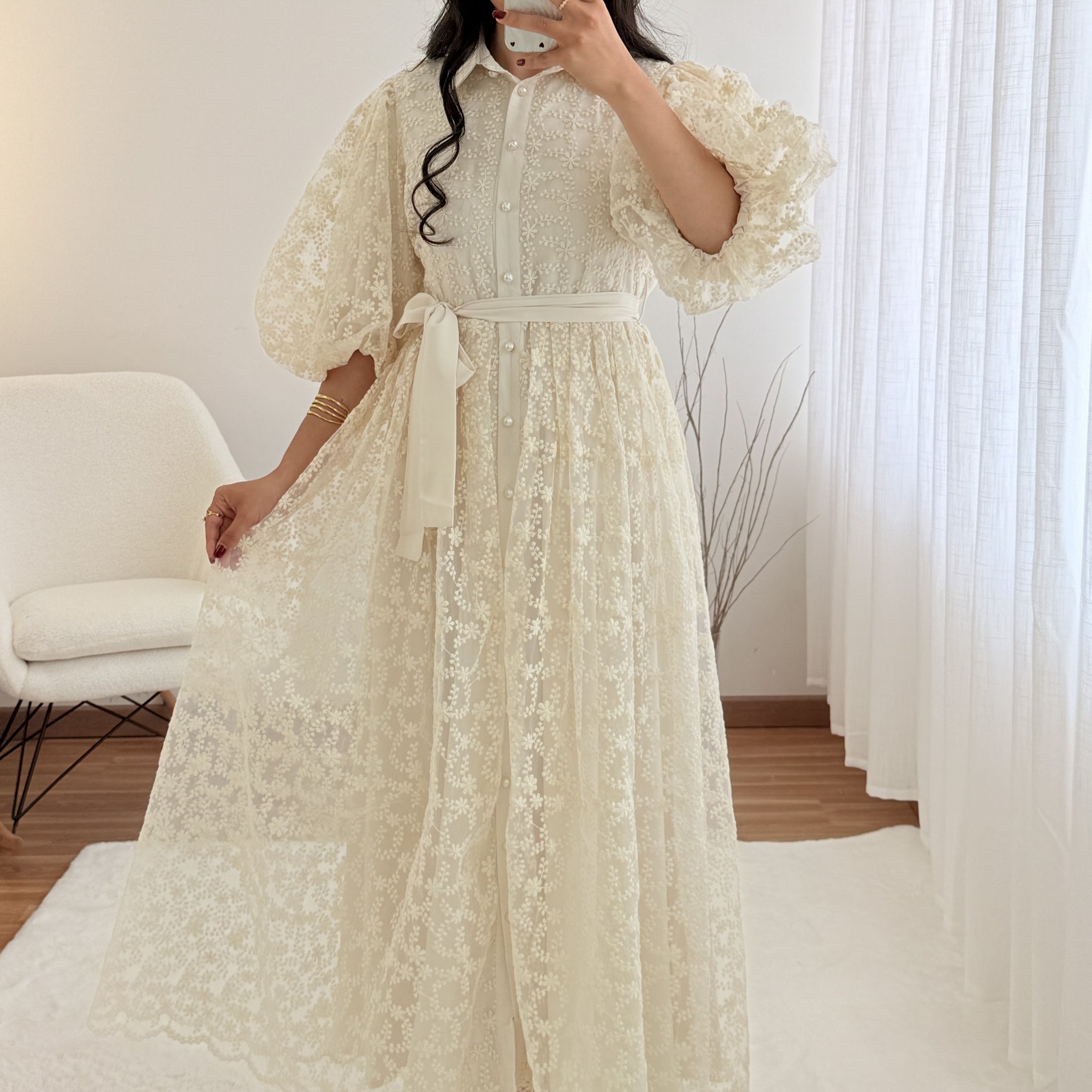 Vestido sofisticado AZAKA