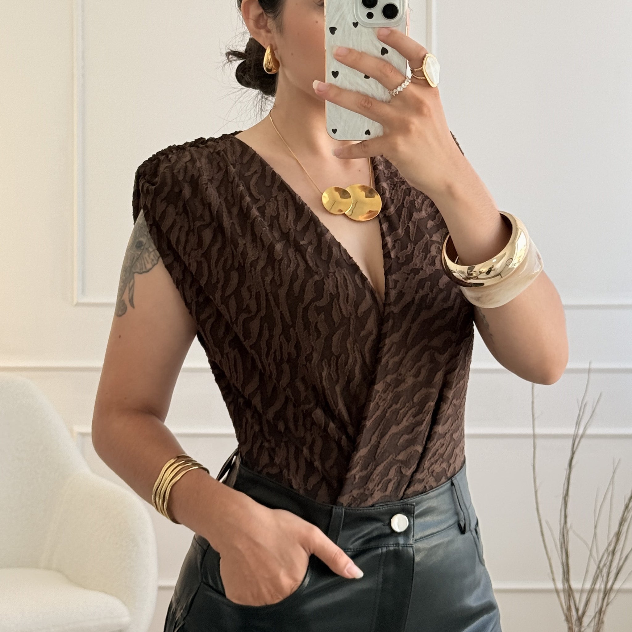 Body texturizado DROLE DE COPINE