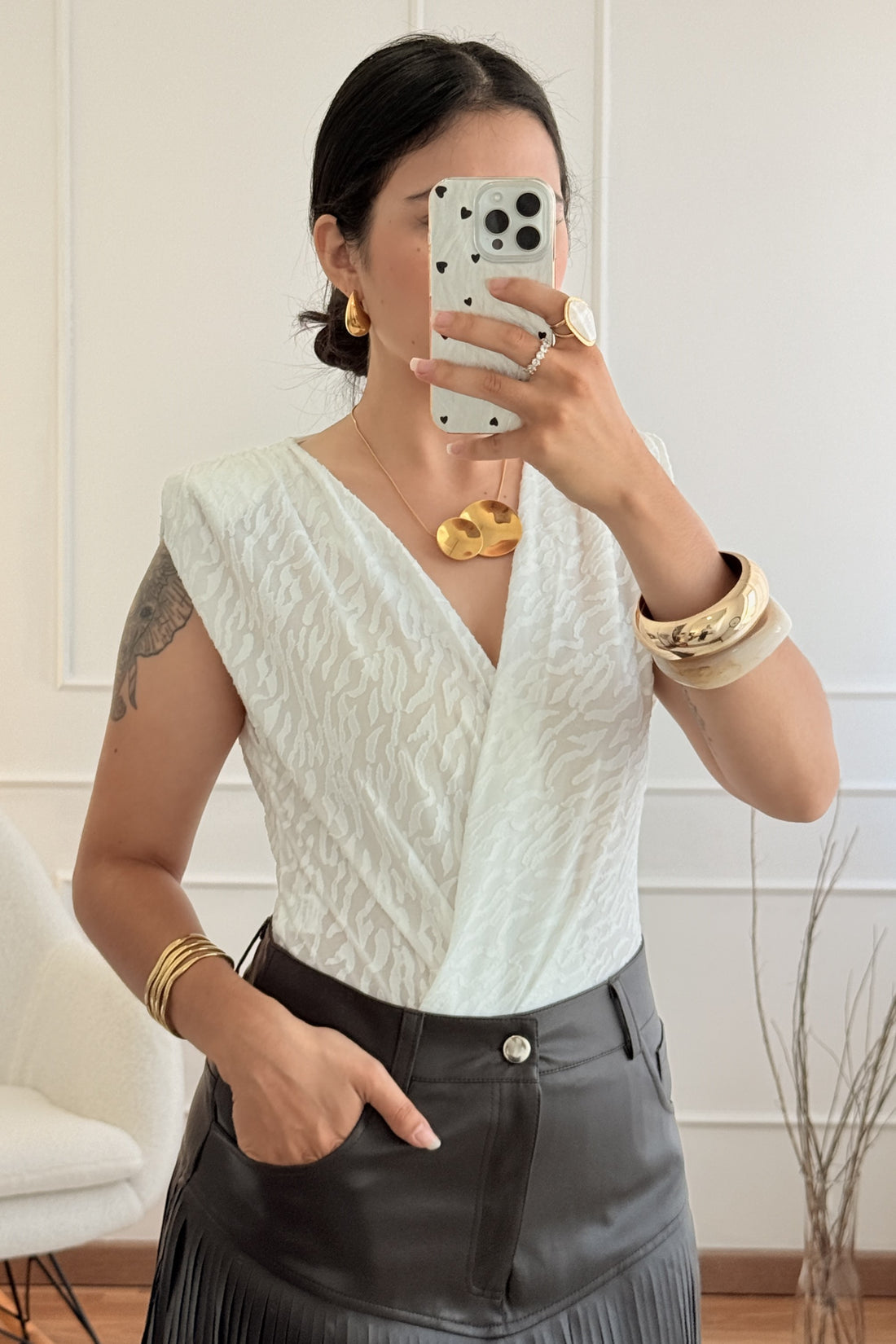 Body texturizado DROLE DE COPINE