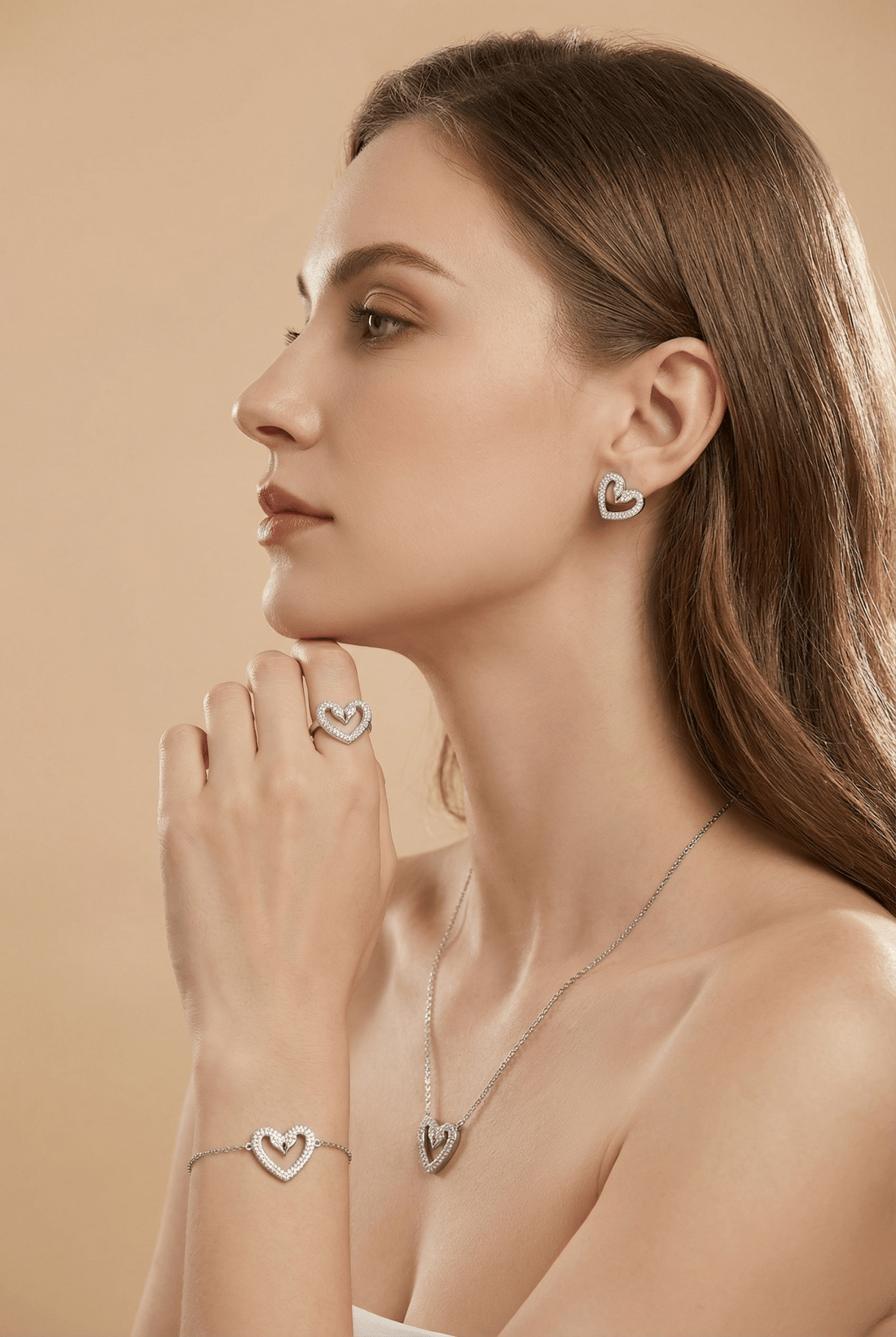 Anel Pendente de Cisne em Aço - lavishiochicAnellavishiochic