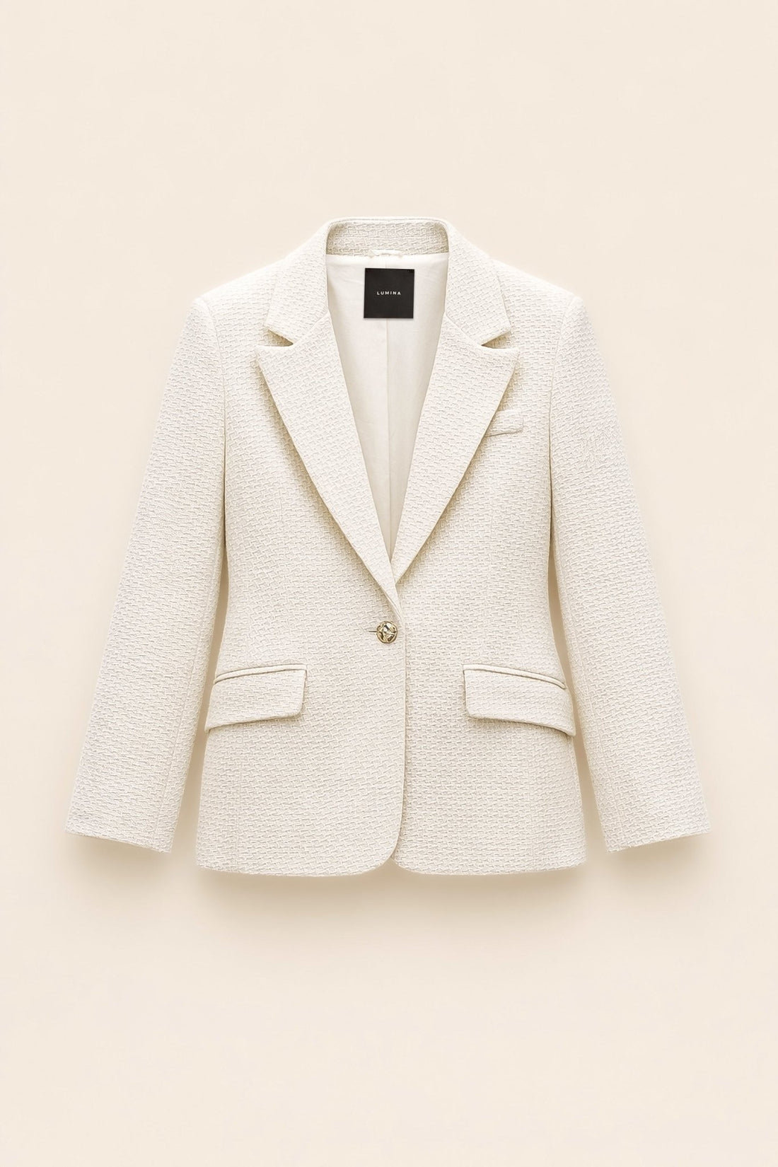 Blazer bolsos com aba LUMINA - lavishiochicBlazerlumina