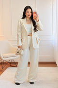 Blazer bolsos com laço LUMINA - lavishiochicBlazerlumina