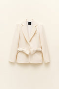 Blazer bolsos com laço LUMINA - lavishiochicBlazerlumina