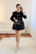 Blazer botões decorativos MOCHY - lavishiochiccasacoMochy