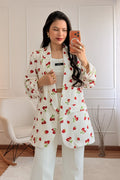 Blazer com Estampa Divertida - lavishiochicBlazerlavishiochic