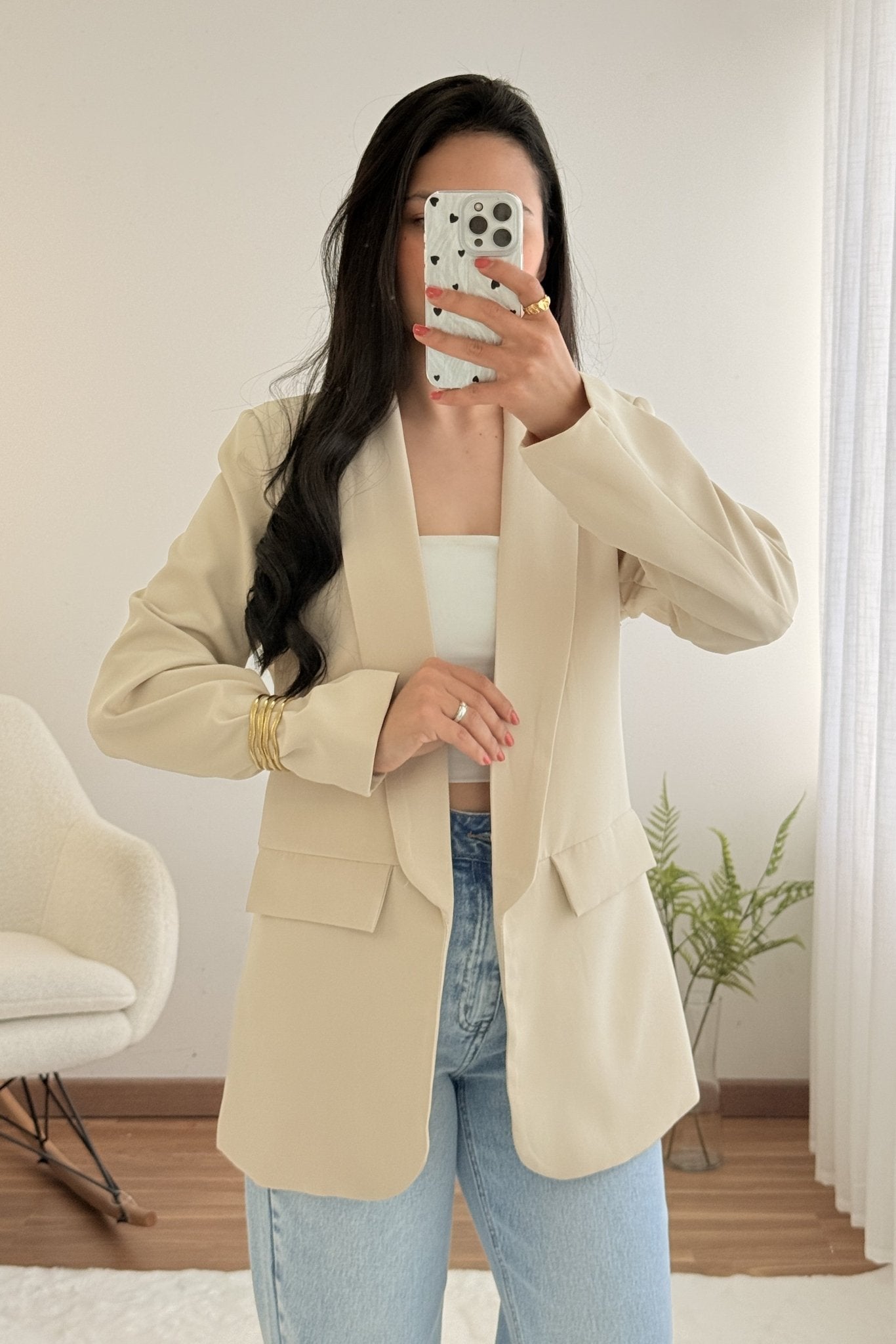 Blazer com forro dentro - lavishiochiccasacolavishiochic