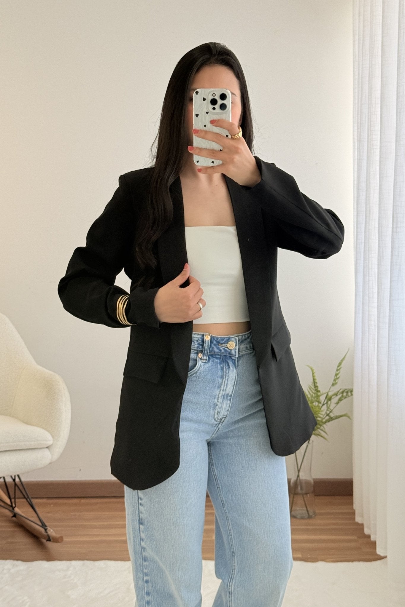 Blazer com forro dentro - lavishiochiccasacolavishiochic