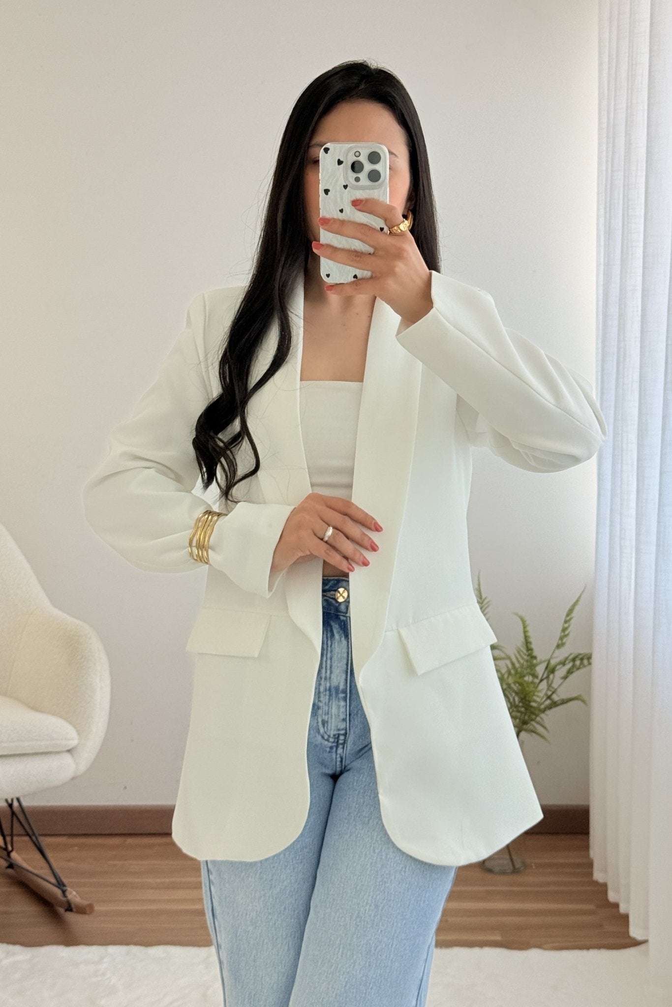 Blazer com forro dentro - lavishiochiccasacolavishiochic