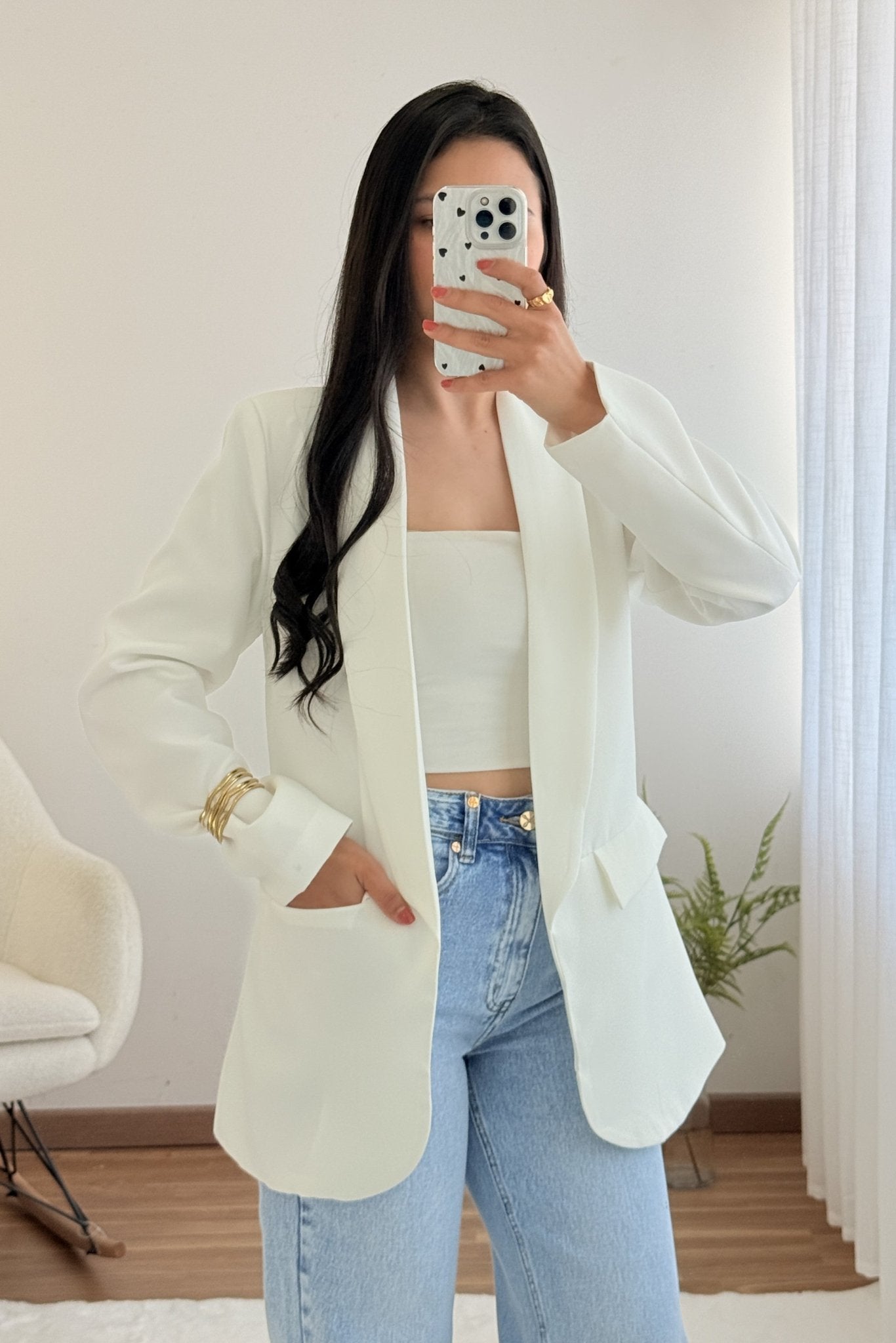 Blazer com forro dentro - lavishiochiccasacolavishiochic