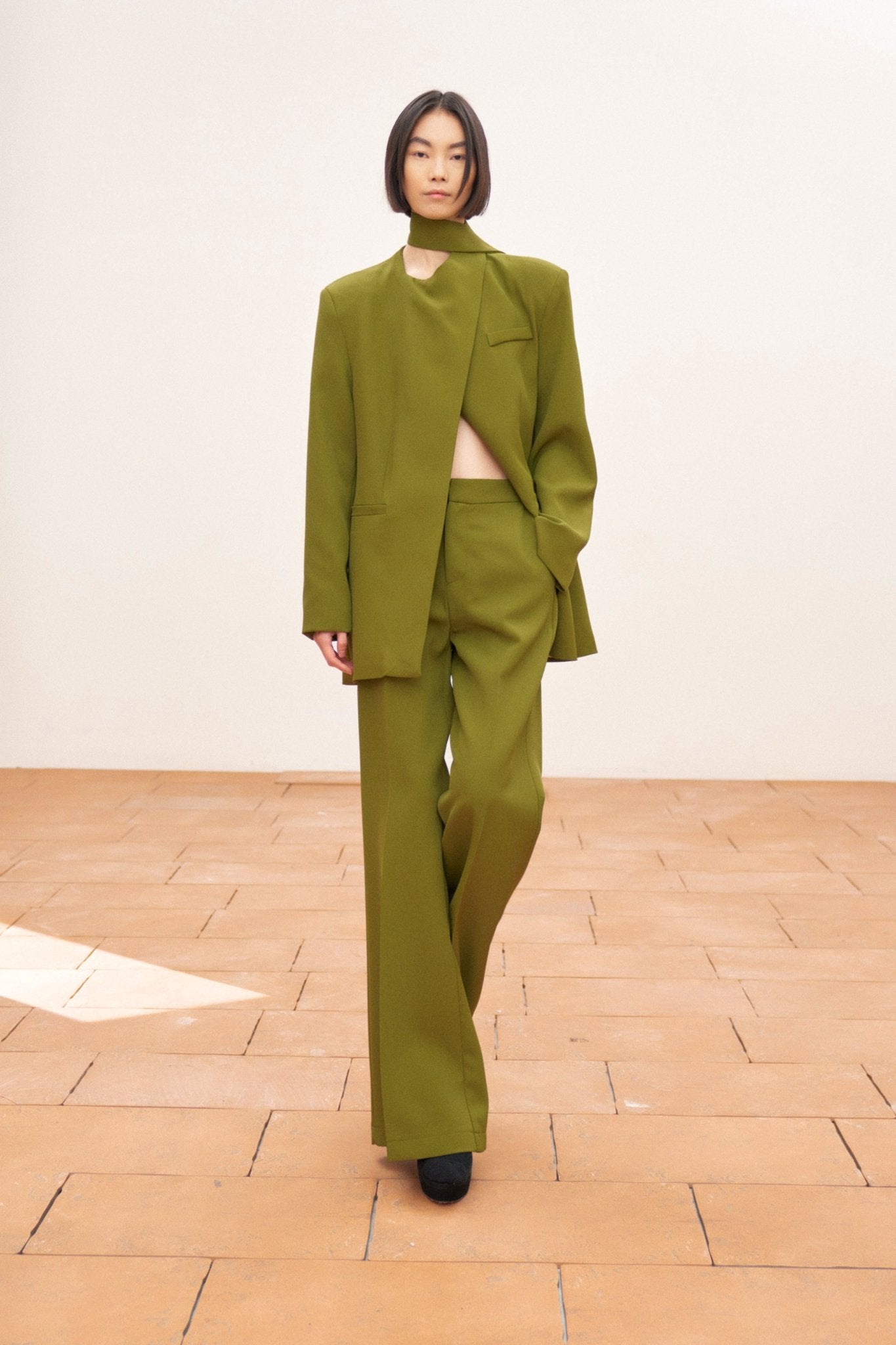 Blazer com lenço LUMINA - lavishiochiccasacolumina