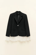 Blazer com renda Y0081 LUMINA - lavishiochicBlazerlumina