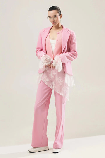 Blazer com renda Y0081 LUMINA - lavishiochicBlazerlumina