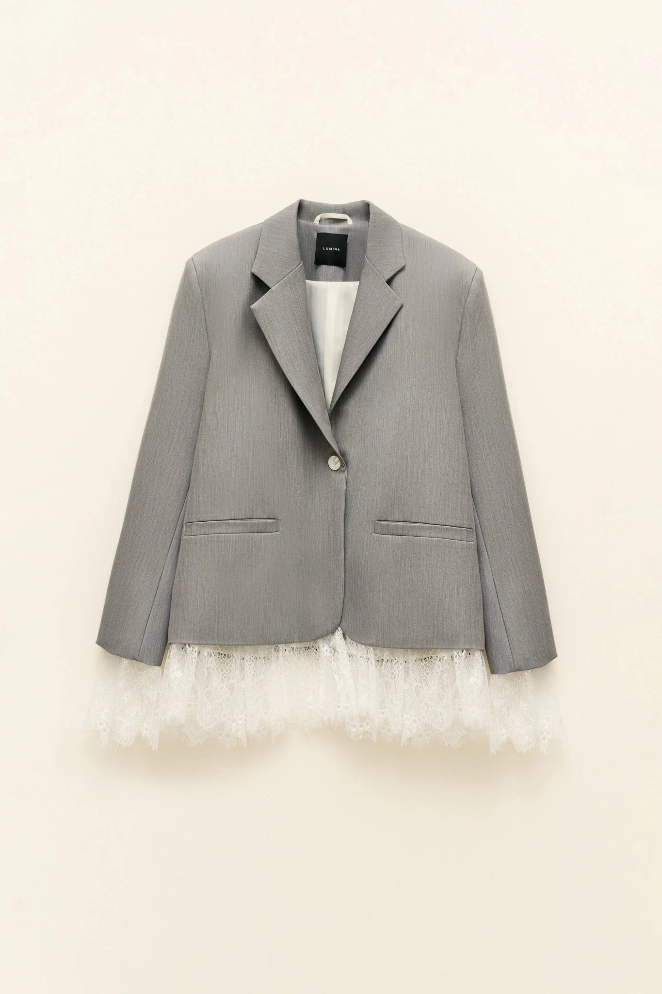 Blazer com renda Y0081 LUMINA - lavishiochicBlazerlumina