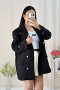 Blazer coração Mochy (comprido) - lavishiochiccasacoMochy