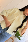 Blazer curto estruturado IVIVI - lavishiochicBlazerIVIVI