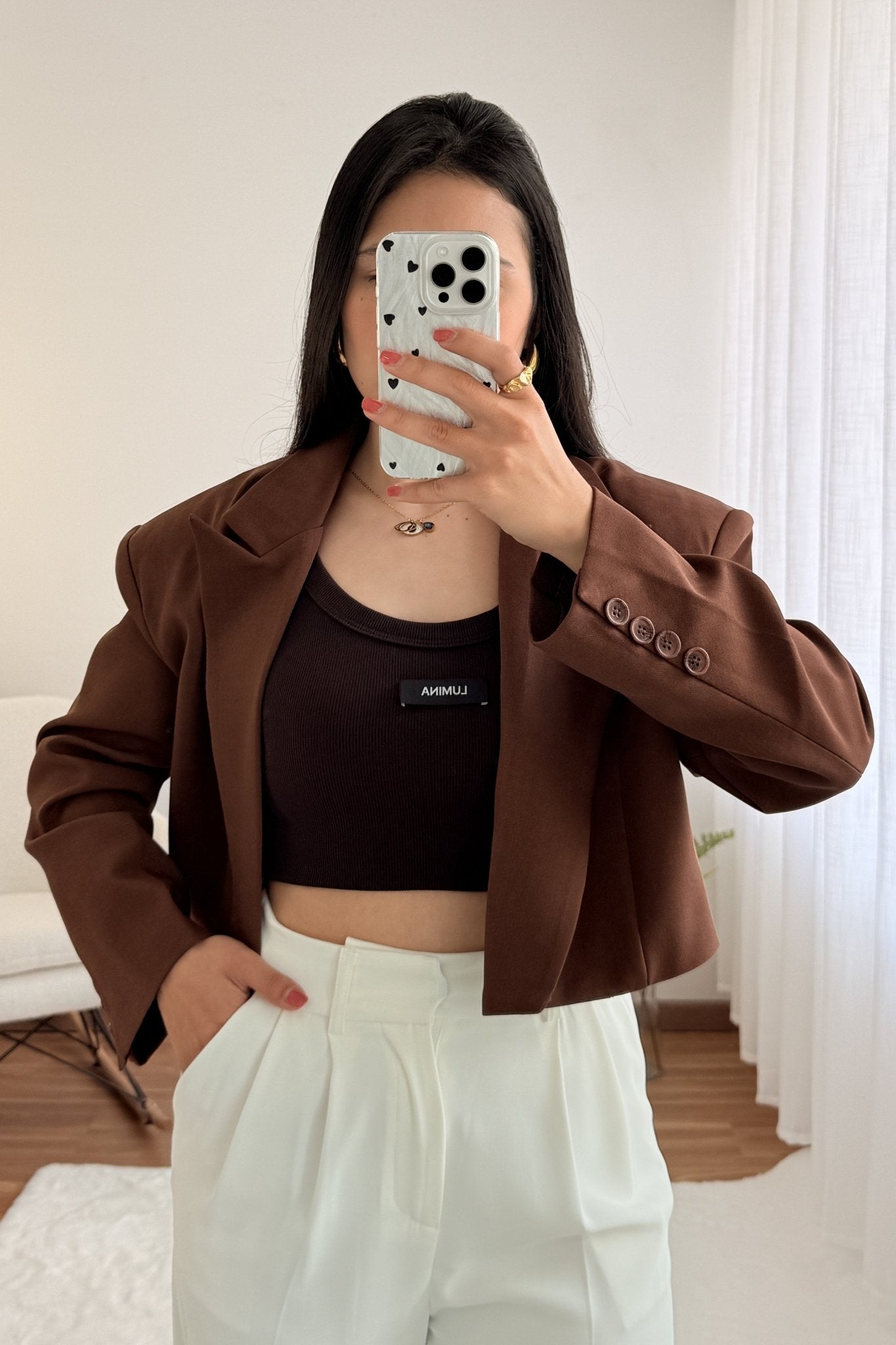 Blazer curto MOCHY - lavishiochiccasacoMochy