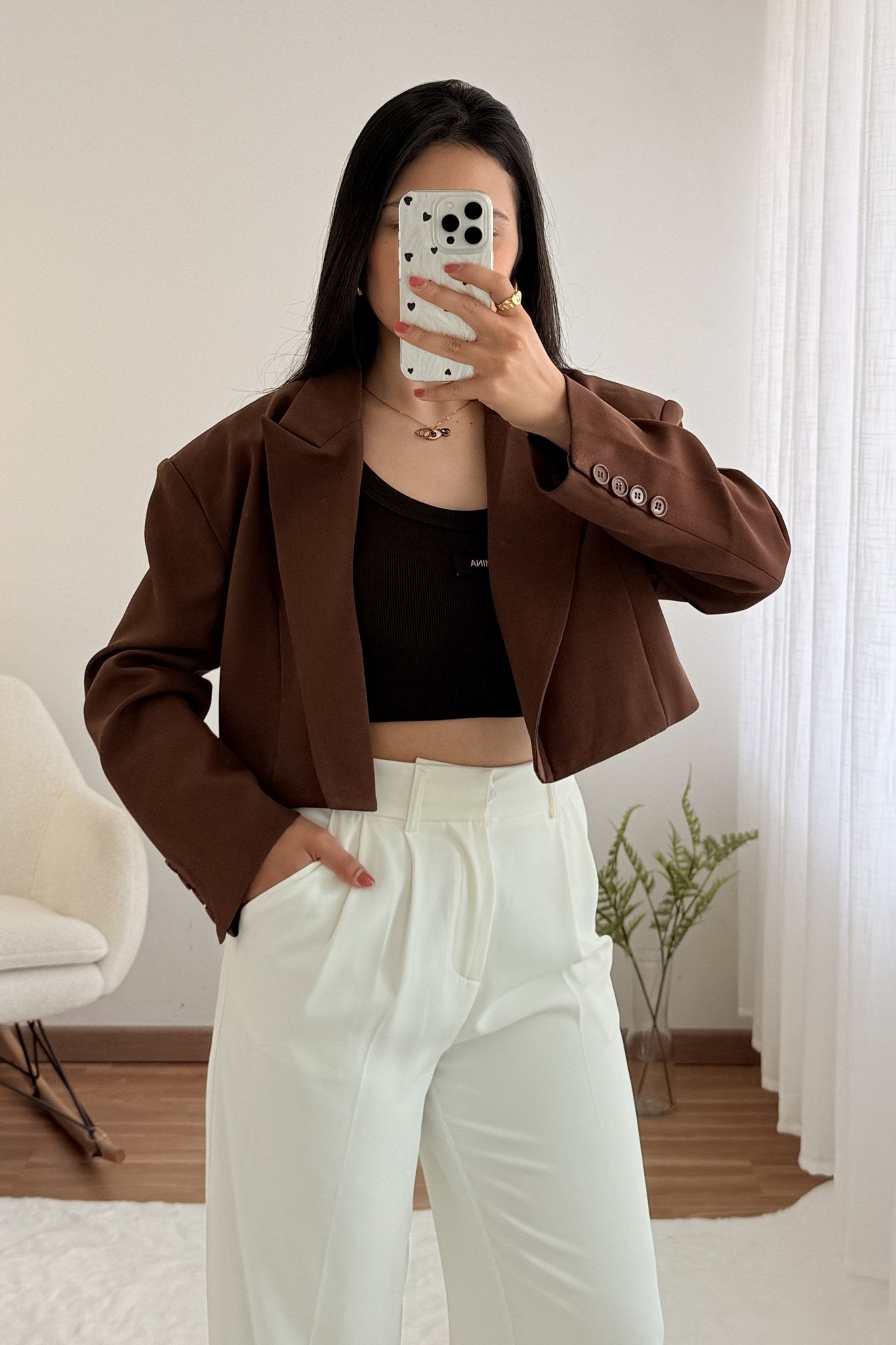 Blazer curto MOCHY - lavishiochiccasacoMochy