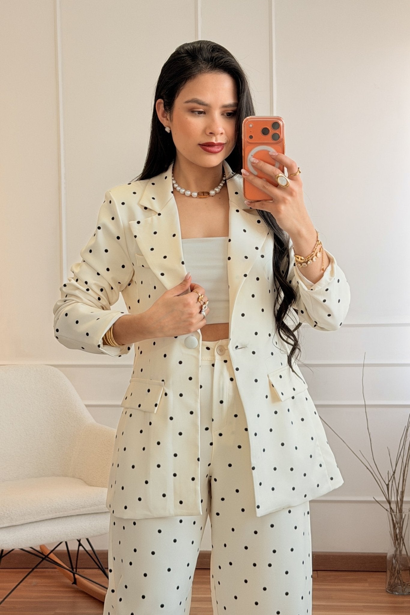 Blazer de bolinhas - lavishiochicBlazerlavishiochic