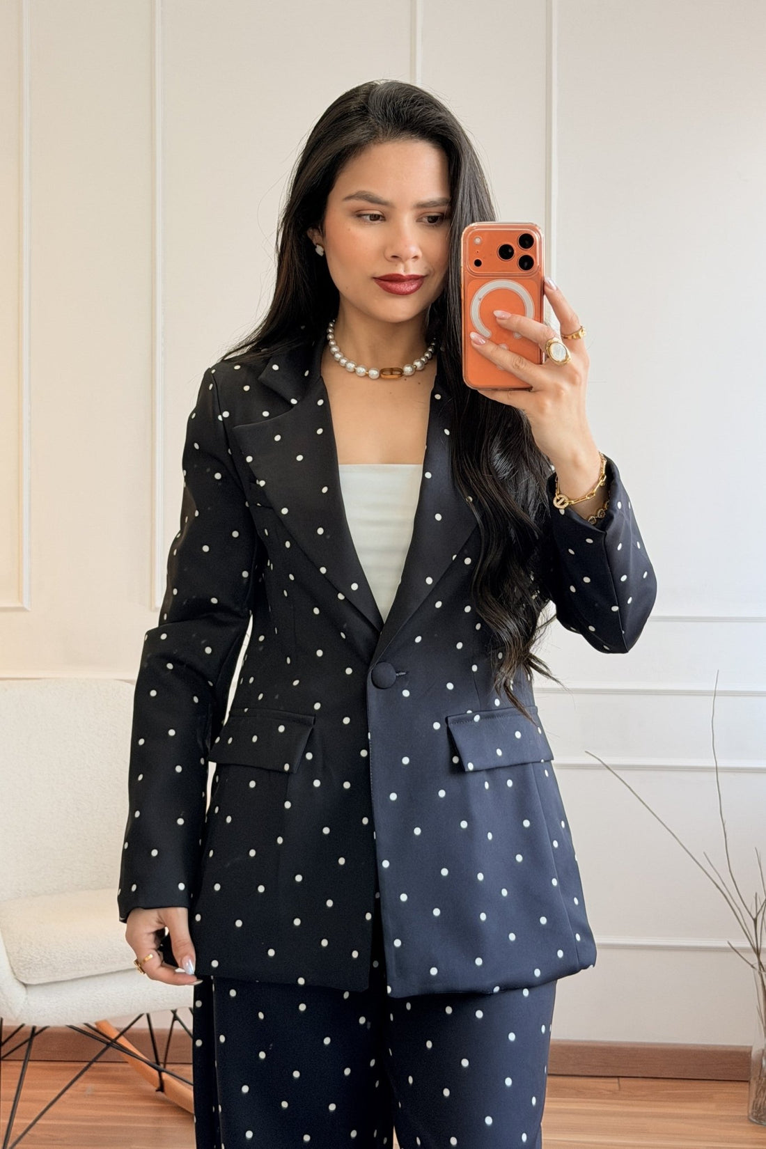 Blazer de bolinhas - lavishiochicBlazerlavishiochic