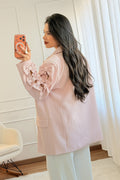 Blazer mangas laço MOCHY - lavishiochiccasacoPromoção