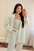 Blazer mangas laço MOCHY - lavishiochiccasacoPromoção