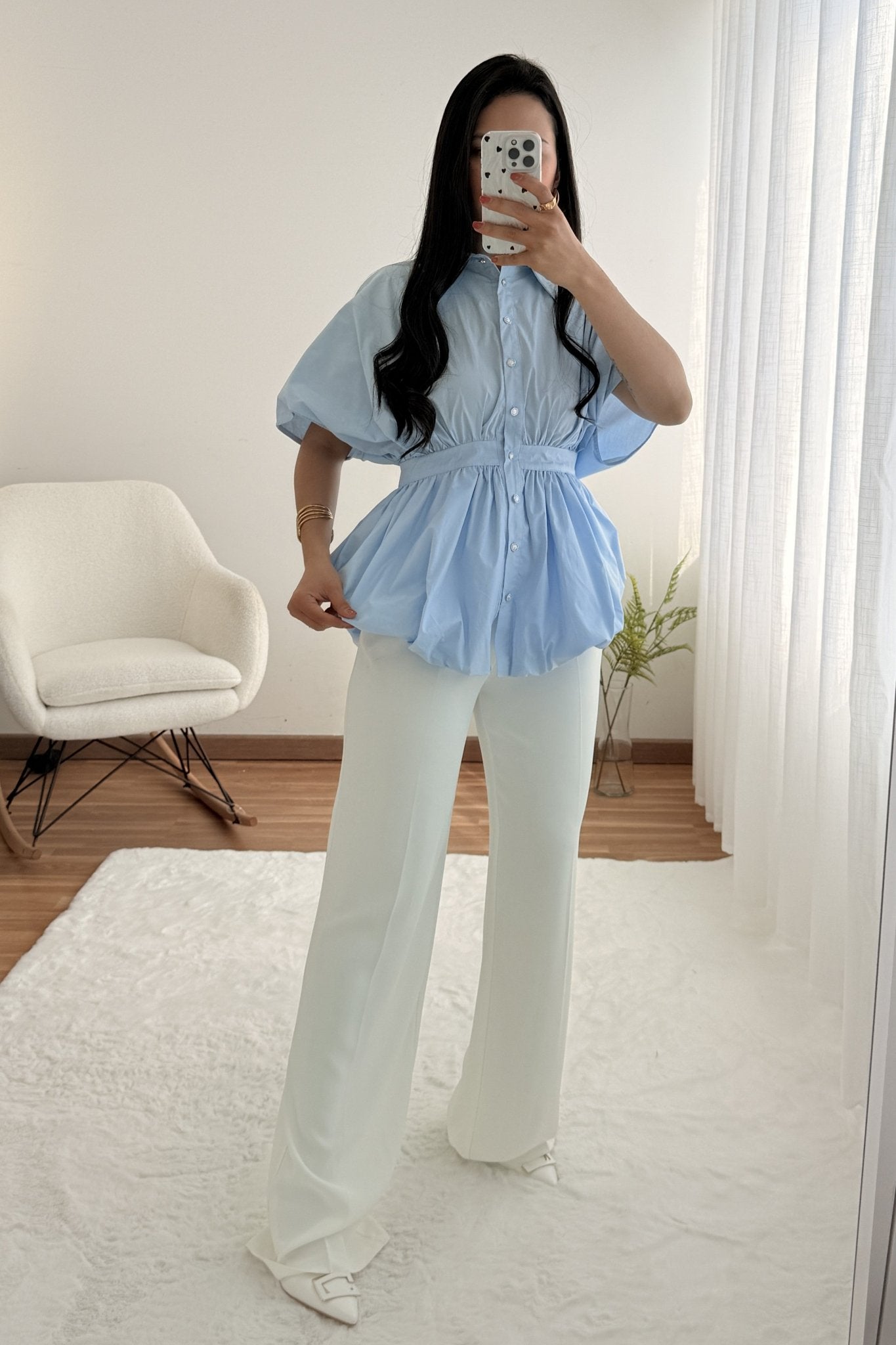 Blusa balão AZAKA - lavishiochicBlusaAZAKA