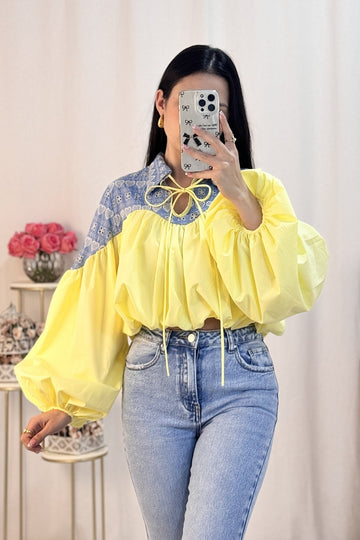 Blusa balão AZAKA - lavishiochicBlusaAZAKA