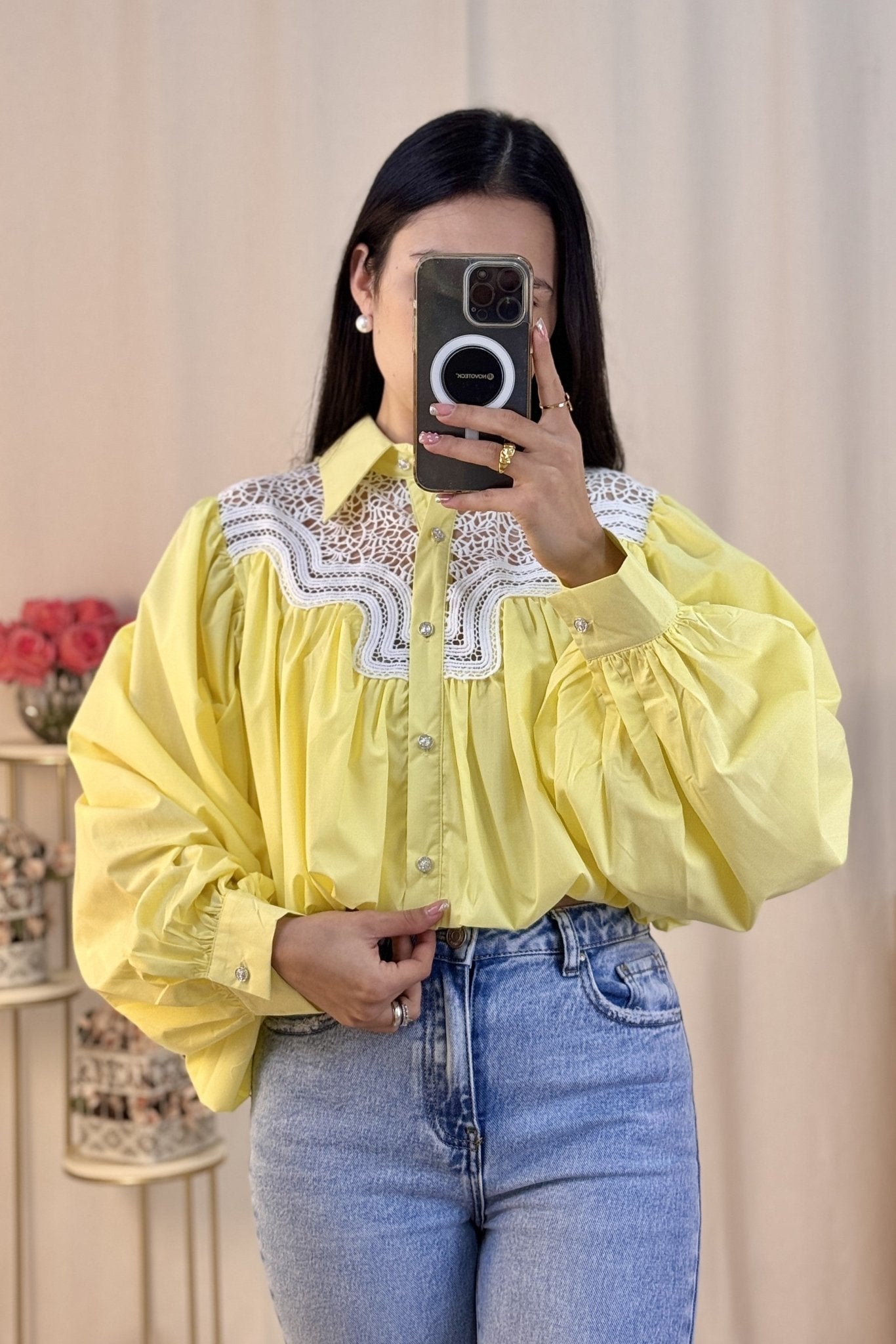 Blusa balão AZAKA - lavishiochicBlusaAZAKA