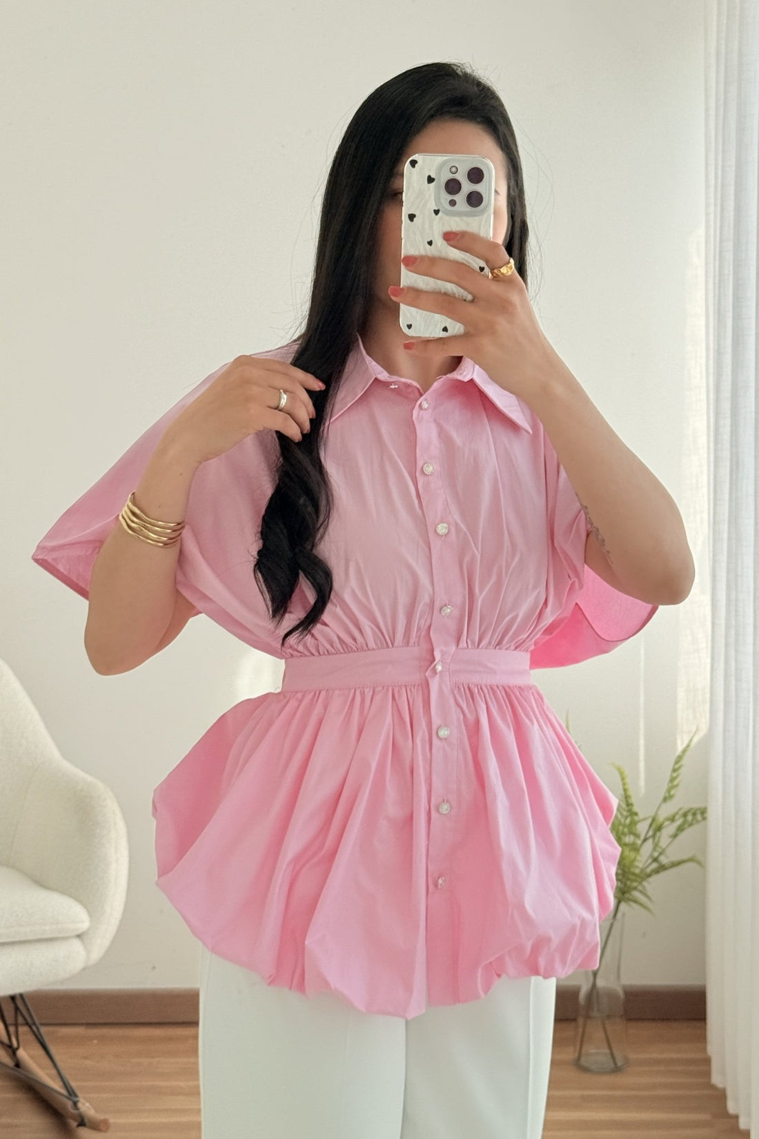 Blusa balão AZAKA - lavishiochicBlusaAZAKA