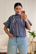 Blusa ballon listrada - lavishiochicBlusalavishiochic