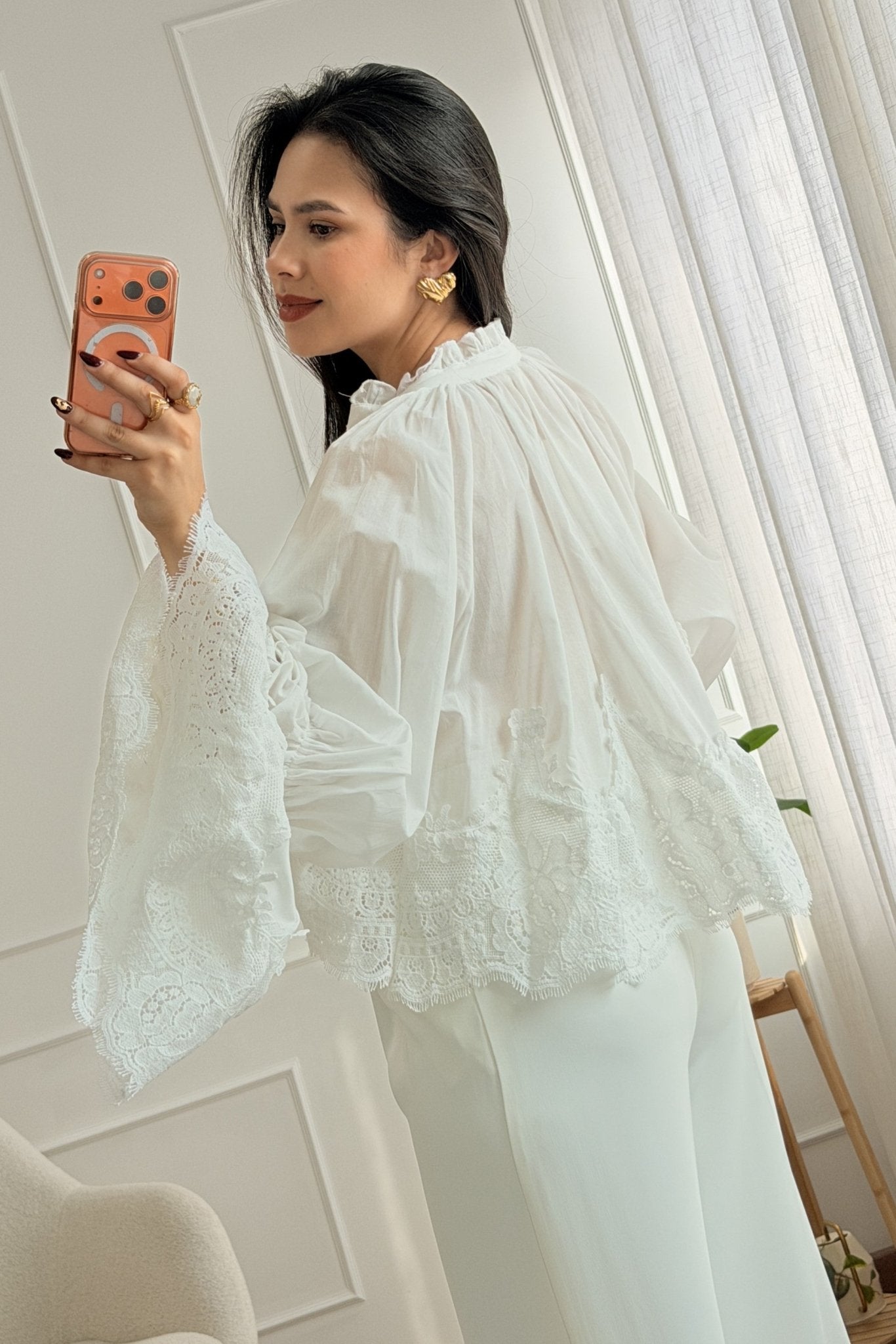 Blusa Boho com Renda - lavishiochicBlusalavishiochic