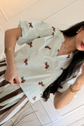 Blusa Casual com Estampa Divertida - lavishiochicBlusalavishiochic