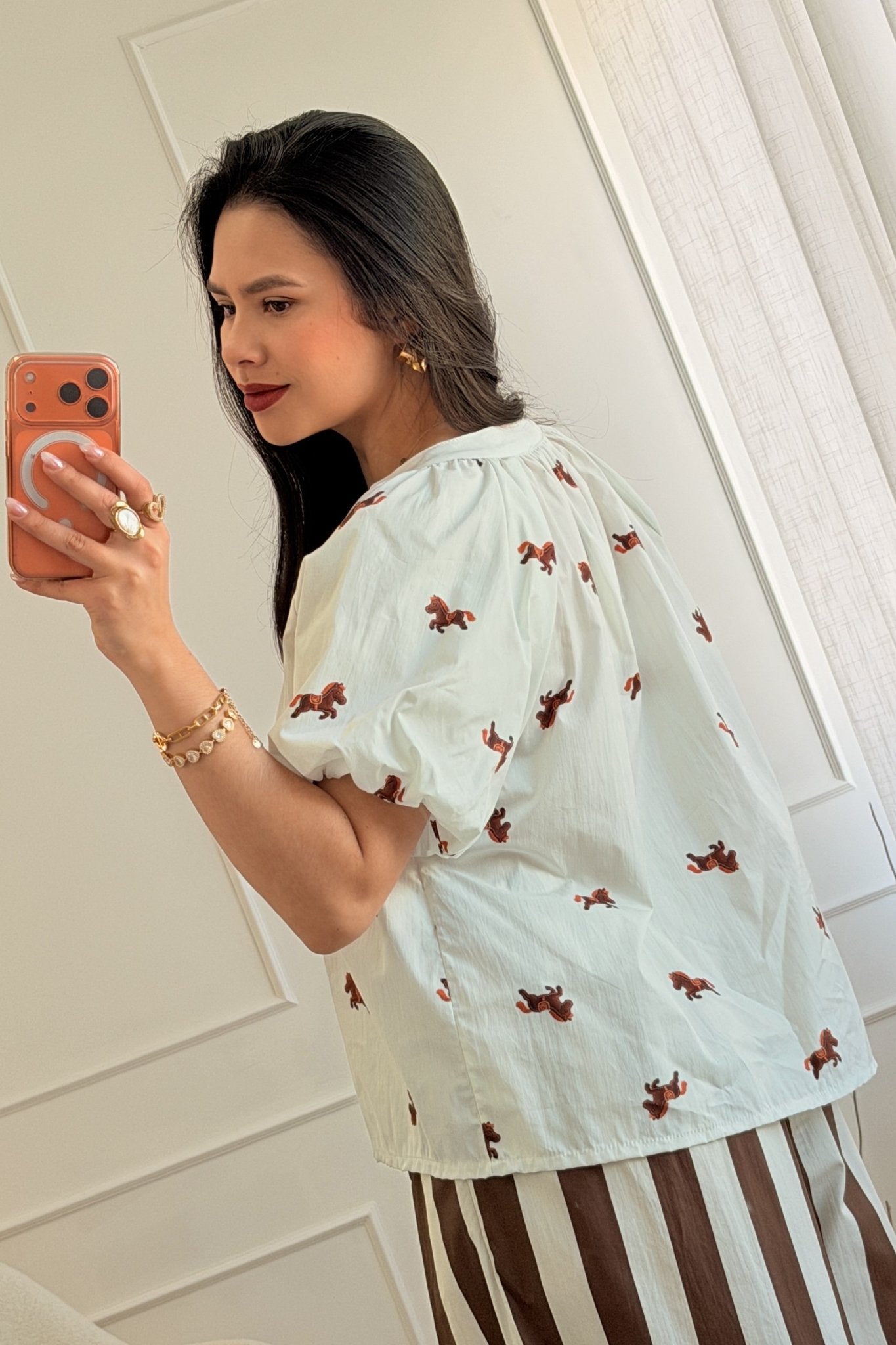 Blusa Casual com Estampa Divertida - lavishiochicBlusalavishiochic