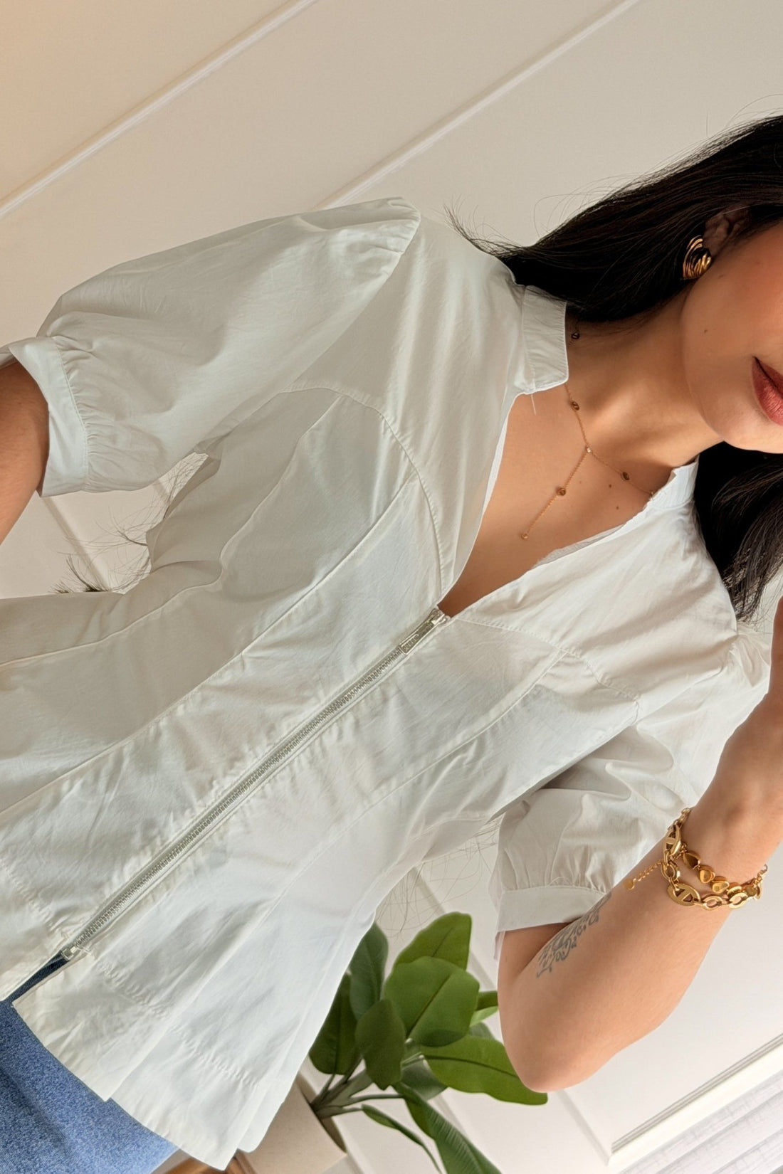 Blusa com fecho de correr - lavishiochicBlusalavishiochic