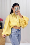 Blusa corte curto AZAKA - lavishiochicBlusaAZAKA