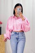 Blusa corte curto AZAKA - lavishiochicBlusaAZAKA