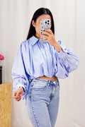 Blusa corte curto AZAKA - lavishiochicBlusaAZAKA