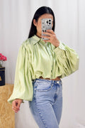 Blusa corte curto AZAKA - lavishiochicBlusaAZAKA